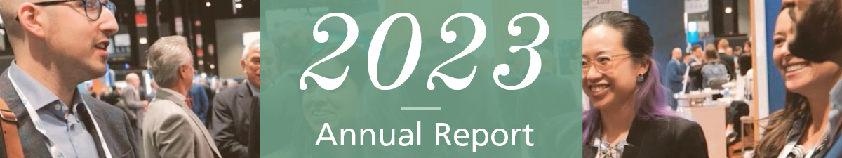 Click this image to view the AUA 2023 Annual Report website