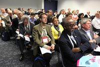 Interested volunteers attend a course on the Male Circumcision Program during the AUA Annual Meeting.