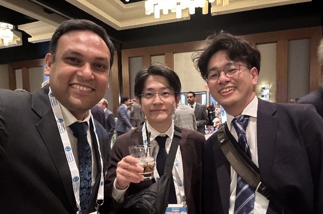 2024 Exchange Scholars enjoy time together during the AUA Presidents Reception at the Grand Hyatt San Antonio River Walk.