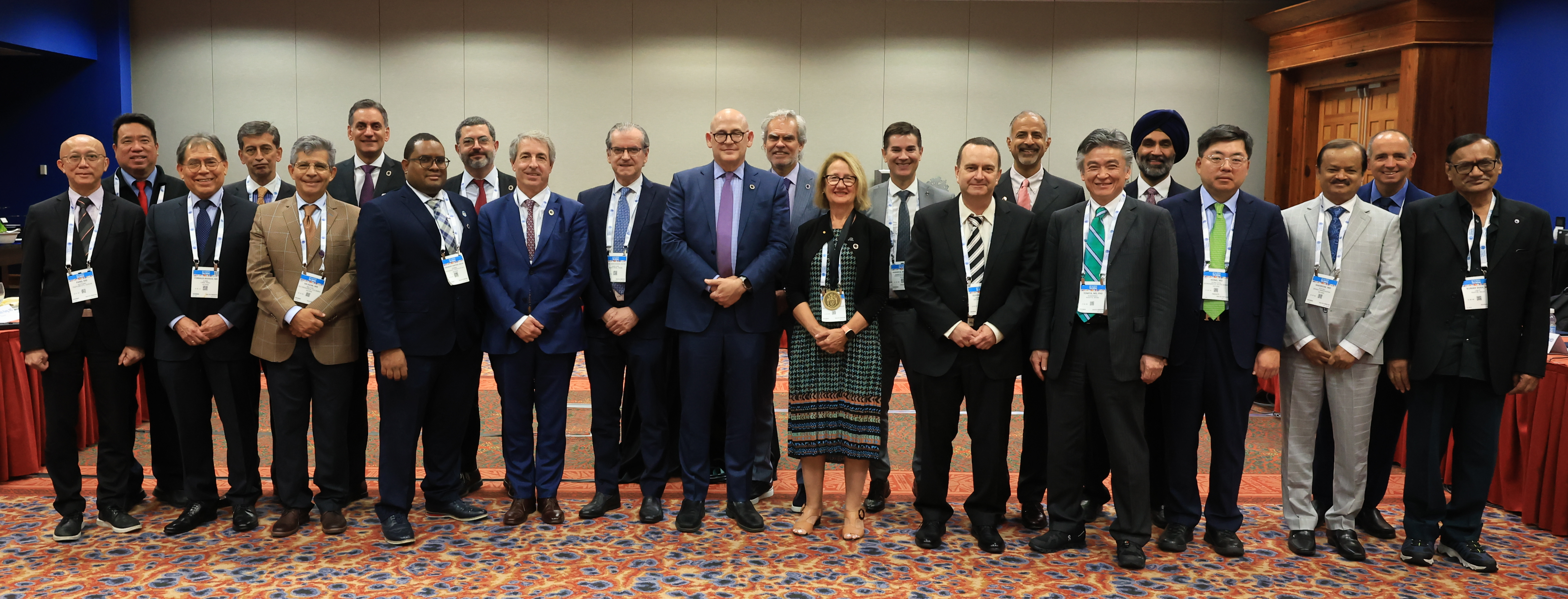 Image of the members of the 2024 AUA International Membership Committee at the AUA Annual Meeting
